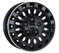 CERCHIO IN LEGA MAK OVERLAND PER VOLKSWAGEN CRAFTER M1 6.5X16 5X120 GLOSS BLACK
