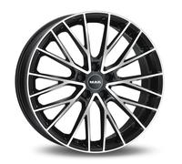Cerchi In Lega Mak Speciale 8.5x19 5x114.3 Et40 Nero Brillante
