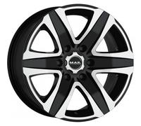 CERCHIO IN LEGA PER TOYOTA HILUX 8,0J18" 6X139,7 35 106,10 MAK STONE 6 BLACK MIR