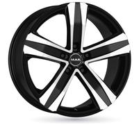 Cerchi In Lega Mak Stone5 T 7.5x18 5x114.3 Et40 Nero Brillante
