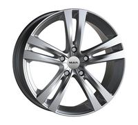 CERCHIO IN LEGA MAK ZENITH PER HYUNDAI I20 ACTIVE 6.5X16 4X100 LIGHT TITAN AD6