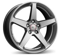 CERCHIO IN LEGA PER NISSAN QASHQAI 7,0J17" 5X114,3 40 72,30 MOMO FIVE TITAN SILV