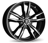 Cerchi in lega MOMO WHEELS REDS FAST 16" 6.5J 5x112 ET 40 72.3 NERO OPACO DIAMAN