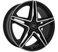 CERCHIO IN LEGA MSW MSW 31 PER SEAT ALTEA FREETRACK 8.5X18 5X112 GLOSS BLACK FU