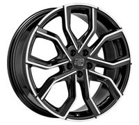 CERCHIO IN LEGA MSW MSW 41 PER HONDA ZR-V 8.5X20 5X114.3 GLOSS BLACK FULL P 1J6