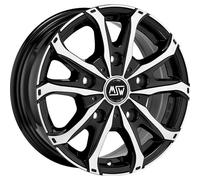 Cerchi in lega MSW MSW 48 VAN 18" 7.5J 5x130 ET 53 78.1 GLOSS BLACK FULL POLISHE