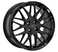 CERCHIO IN LEGA MSW MSW 50-4 PER RENAULT CLIO III 7,5X18 4X100 GLOSS BLACK N5R