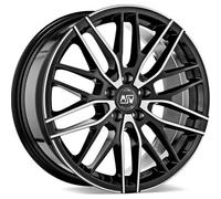 CERCHIO IN LEGA MSW MSW 72 PER FORD TRANSIT TOURNEO CONNECT M1 8X18 5X112 GLOSS