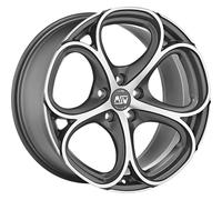 Cerchi in lega MSW MSW 82 20" 9J 5x112 ET 35 73 MATT GUN METAL FULL POLISHED