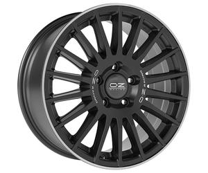 Cerchi in lega OZ RACING RALLY DESERT 18" 8J 5x112 ET 35 79 MATT BLACK SILVER LE