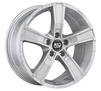 Cerchi in lega OZ RACING SAHARA 5 18" 8J 5x112 ET 45 75 FULL SILVER