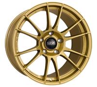Cerchi in lega OZ RACING ULTRALEGGERA 17" 8J 5x100 ET 48 68 RACE GOLD