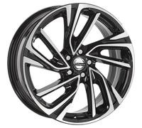 Cerchi in lega per SEAT Ateca 19" - TECNOMAGNESIO CALIFORNIA BLACK POLISHED