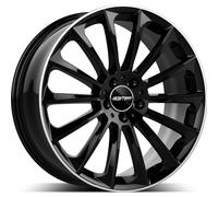 CERCHIO IN LEGA GMP STELLAR PER AUDI Q7 E-TRON 10X22 5X112 BLACK DIAMOND LI OW2