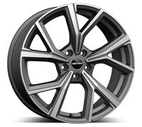 CERCHIO IN LEGA GMP MENTOR PER VOLKSWAGEN GOLF VII 8X19 5X112 MATT ANTHRACI 2XC