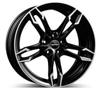 CERCHIO IN LEGA GMP DEA PER BMW SERIE 3 BERLINA 9X18 5X120 BLACK DIAMOND O0H