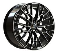 Cerchi in lega per CHEVROLET Camaro 21" - FONDMETAL 1972 GLOSSY BLACK MACHINED