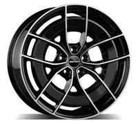 CERCHIO IN LEGA GMP ENERGIA PER SMART #1 8.5X19 5X108 BLACK DIAMOND PEW