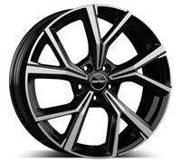 CERCHIO IN LEGA GMP MENTOR PER AUDI Q5 HYBRID 9X20 5X112 BLACK DIAMOND 90K