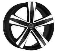 CERCHIO IN LEGA MAK STONE 5 PER FIAT DUCATO M1 6.5X16 5X130 BLACK MIRROR D95