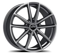 CERCHIO IN LEGA GMP TITAN PER PORSCHE 10.5x20 5x130 ANTHRACITE DIAMOND B7O