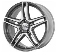 Cerchi in lega per AUDI Q2 19" - MIM TRAFFORD GRAPHITE LUCIDO DIAMANTATO