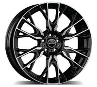 CERCHIO IN LEGA GMP FENDER PER BMW SERIE 5 BERLINA X-DRIVE 8X19 5X112 BLACK 3E5