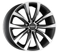 Cerchi in lega per VOLKSWAGEN T-Roc 17" - MAK WOLF GUN METALLIC MIRROR