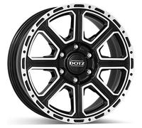 CERCHIO IN LEGA DOTZ KALAHARI DARK PER VOLKSWAGEN T7 MULTIVAN 8X18 5X120 BL JO6