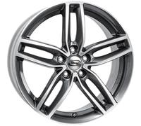 Cerchi in lega RC DESIGN RC29 18" 8J 5x114.3 ET 35 72.6 GRAPHITE LUCIDO DIAMANTA