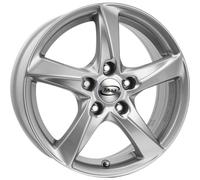 Cerchi in lega RC DESIGN RC30 16" 6.5J 4x100 ET 48 56.6 KRISTAL SILVER