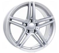 Cerchi in lega RIAL M10X 17" 7.5J 5x112 ET 36 66.5 POLAR SILBER