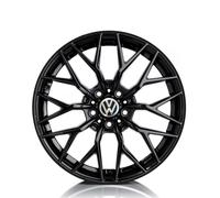 Cerchi in lega set 4 pezzi 18 pollici per VW T-Roc Golf 7 e 8 - 5 fori ET45 nero