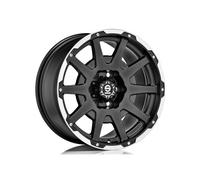 Cerchi in lega Sparco Dakar 8.5x18 Matt Black Lip Polished Rivets