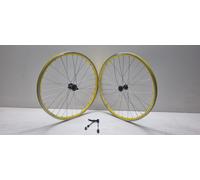 Cerchi mtb 26 7 v giallo personalizzabile