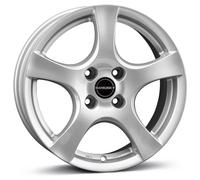 Cerchi Borbet F 6.5x16 ET25 4x108 SIL per Peugeot 1007 206 207 208 307 308 Partn