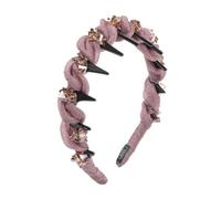 Cerchi per capelli lucidi con strass di lusso coreano imitazione cristallo alto cranico top fasce per capelli accessori fasce per capelli copricapo per capelli per capelli fascia da sposa fasce per