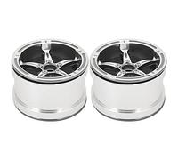 Cerchi per ruote con bloccaggio a perline in lega di alluminio per auto crawler RC 1/10, ruote con bloccaggio a perline in metallo con design a cinque razze per Axial SCX10 TRX4, a (Di Colore)