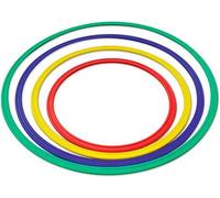 Cerchi Piatti per Ginnastica e Attività Motoria ø 60 cm. Set 4 Colori