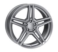 RIAL Cerchi in lega M10 7.5Jx18 ET44 5x112 GRA per Mercedes‑Benz A45 A B C 43 C 450 C43