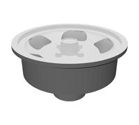 Cerchi Stile Wolfrace per Modellino Opel GT AMT 1/25 Stampati 3D