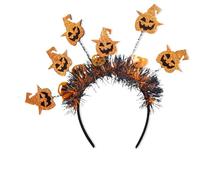 Cerchietti con elementi spettrali, teschio, zucca, ragno, accessori for capelli festivi(Pumpkin Head)