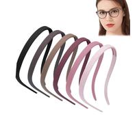 Cerchietti Da Donna Con Occhiali | 6 Pezzi Cerchietto Antiscivolo Per Capelli,Con Denti, Quadrata, Senza Mal Di Testa, Ondulata, Fascia Per Occhiali | per Uomo Mamma Ragazza Teen Amica Quotidiano Lavo