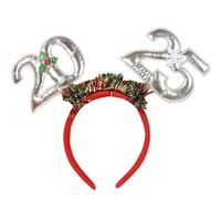 Cerchietti festivi per donne, fasce natalizie per adulti - 2025 festivi da donna - fasce per capelli per feste - cosplay party fascia elastica natale per fra
