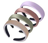 Cerchietti per capelli da donna Alice Bands Bellezza per adulti Forcine per capelli larghe con nodo superiore turbante fascia per capelli antiscivolo copricapo elastici per capelli accessori per