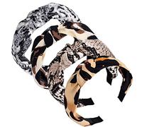 Cerchietti per capelli da donna Alice Bands Bellezza per adulti Forcine per capelli larghe con nodo superiore turbante fascia per capelli antiscivolo copricapo elastici per capelli accessori per
