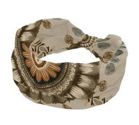 Cerchietti per capelli da donna, stile vintage orientale, stile etnico, ampia fascia alla moda, fascia elastica per la testa, fascia per capelli per sudore, sport, allenamento, turbante