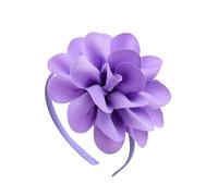 Cerchietti per capelli da donna, tinta unita, con fiori grandi, accessori per capelli per ragazze