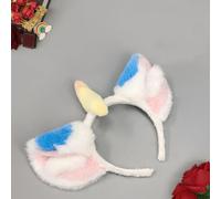 Cerchietto a forma di mostro simpatico e originale con orecchie in peluche, accessorio peloso per cosplay e Halloween, comodo e divertente