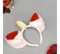 Cerchietto a forma di mostro simpatico e originale con orecchie in peluche, accessorio peloso per cosplay e Halloween, comodo e divertente